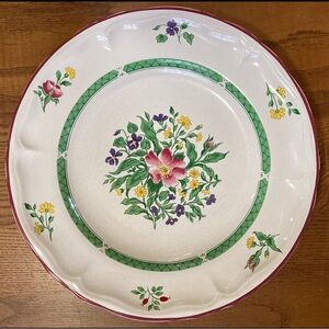 Rosalynn floral 12 in chop serving platter dish - Japan